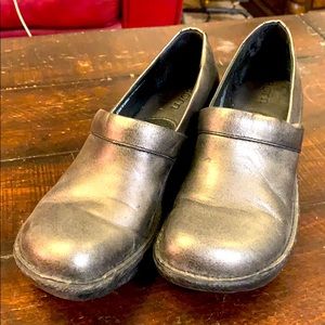 Sliver Leather Heeled Shoe